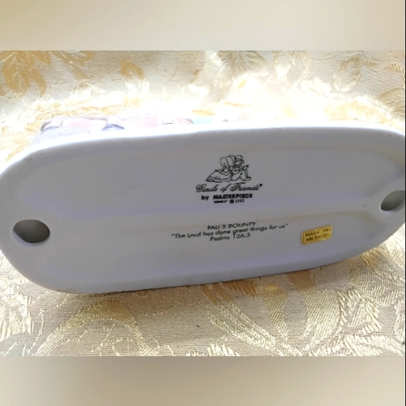 Fall’s Bounty" Figurine - 1993, HOMCO Circle of Friends by Masterpiece - Picture 4 of 10